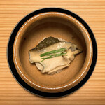 あさば - 鮑の飯むし