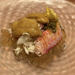 あさば - 毛蟹うに本もずく