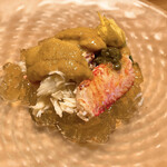 あさば - 毛蟹うに本もずく