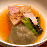 あさば - 天城黒豚 折戸茄子煮