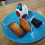 ラトリエ ドゥ ノノ - ケーキセット　＋　マドレーヌ　＋　フィナンシェ