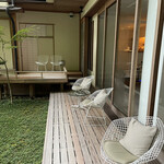 あさば - サロンのテラス