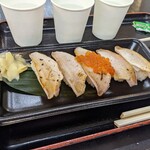 角上魚類 - 炙りのどぐろ握り(税込700円)