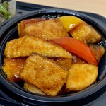 大衆食堂 西条 - レモン酢豚弁当(\810)