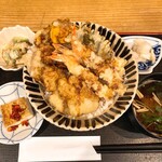 ごはんとてんぷら  ひねもすのたり - 天天丼