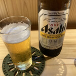 すし処 なら - 瓶ビールから
