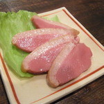 酒蔵BAR えん - 鴨肉のスモーク