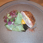 communico - 大和肉鶏のグリル　枝豆　南瓜　黒ビール