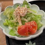 鳥つね自然洞 - サラダ