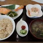 玄気 - ・「鮭定食(¥850)」