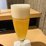 おみ乃 - ・生ビール サッポロ 白穂乃香