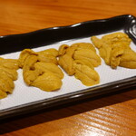 鮨匠 のむら - 赤雲丹(佐賀県唐津産)