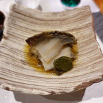 鮨匠 のむら - 煮黒鮑(佐賀県唐津産、6時間煮)