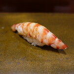 鮨匠 のむら - 車海老(鹿児島県笠沙産)