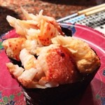 根室花まる - 花咲蟹軍艦☆