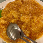 杏苑 - 成都コース@5,500円の「乾焼明蝦（大海老のチリソース）」