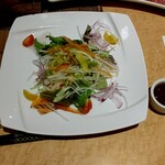 蔵王四季のホテル - 口取り   海鮮カルパッチョ  わさびドレッシング
