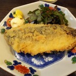 金町製麺 - アジフライ