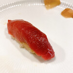 うを徳 - 塩釜産　本鮪　赤身　浸け