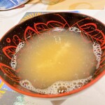 うを徳 - 牡丹海老煮汁