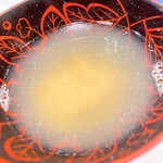 うを徳 - 牡丹海老煮汁