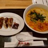 Nangokushuka Harajuku Menhanbou - 『濃厚白ごま担々麺』と『肉汁あふれる焼き餃子［3個］』