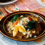 デニーズ - 野菜が摂れるキーマカレードリア