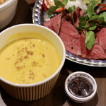 ファイ - とうもろこしの冷製ポタージュ