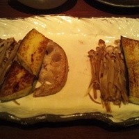 鉄板焼キュイジーヌ バンブー グラッシィ 恵比寿店 - 季節の野菜焼き