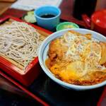 Soba Dokoro Yabu - カツ丼と盛りセット