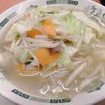 日高屋 - 野菜たっぷりタンメン　麺少なめ　490円