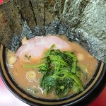 とんこつラーメンいしい - 豚骨醤油ラーメン並＋のり・キクラゲ増し