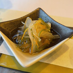 セラピーリゾート伊勢志摩 - ここから1日目夕飯　
      鰯煮　野菜との相性抜群