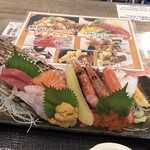 はこだて海鮮市場  - 刺し盛り
