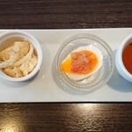 ナガハマコーヒー - 付け合わせ2種&スープ