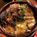 炭焼うな富士 - 肝入ひつまぶし(限定) 6160円