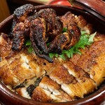 炭焼うな富士 - 肝入ひつまぶし(限定) 6160円