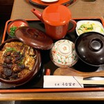 炭焼うな富士 - 肝入ひつまぶし(限定) 6160円