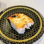Hamazushi - 炙りえびチーズ。110円