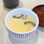 Hama zushi - 焼津産かつおだしの特製茶碗蒸し。198円