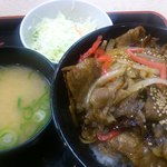 吉野家 - 牛焼肉丼とAセット