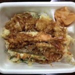 てんや - 2021/08 てんや 水戸渡里店 天丼弁当 \500