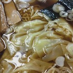 中華そば 正太郎 - ワンタン麺（アップ）