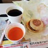 McDonalds - ソーセージマフィンコンビ 200円、コーヒーM 150円