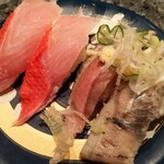 回転寿司酒場 銀座沼津港 - 金目鯛　イワシ