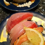 回転寿司酒場 銀座沼津港 - ズワイガニ　金目鯛　鰻