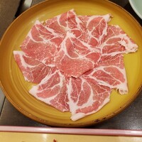 しゃぶ禅 渋谷店 - 岩中豚2種（豚ロース）