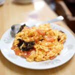 中華 兆徳 - トマト玉子炒め