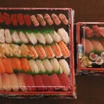 すし海道 - 料理写真:お盆限定三石(5人前)+まぐろづくし