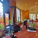 ホテル四季彩 - 冬はストーブが焚かれます